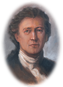 Portrait of Thomas Eayre by Daniel Kelly